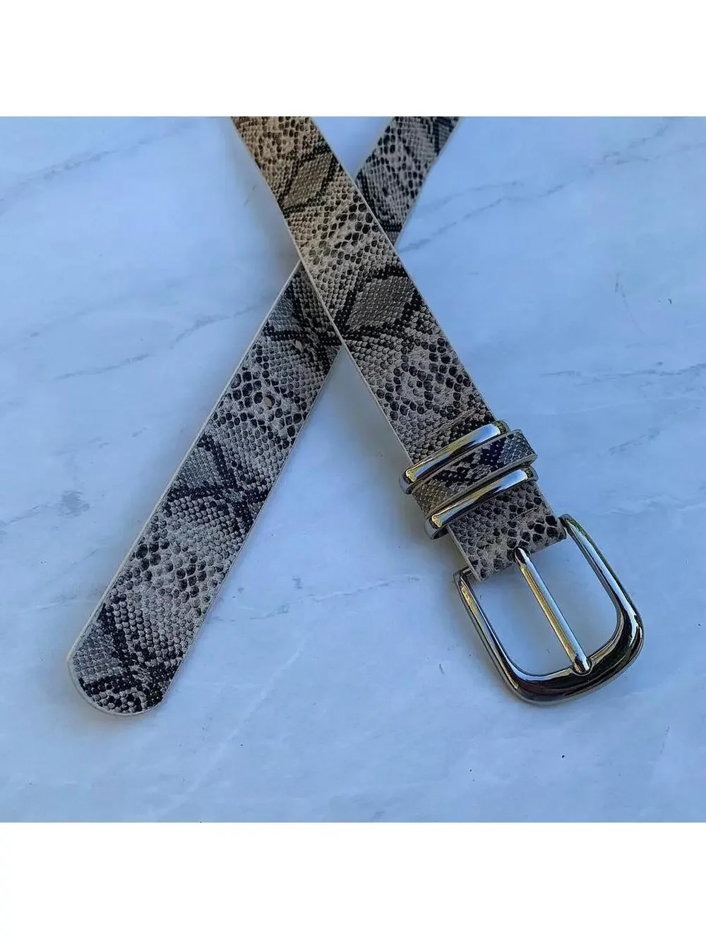 Y2K Punk Multi Brown Belt 41 Inch